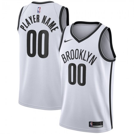 Maglia Brooklyn Nets Personalizzate 2020-21 Nike Association Edition Swingman - Uomo